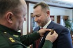 Медаль "За укрепление боевого содружества" - Брозовский Вячеслав Пиусович, Депутат Законодательного Собрания Свердловской области