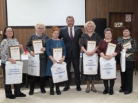 Поздравление с 8 Марта ветеранов "Патриот"  - Брозовский Вячеслав Пиусович, Депутат Законодательного Собрания Свердловской области