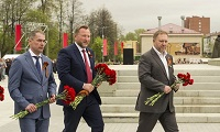 Поздравление жителей Березовского с Днем Победы - Брозовский Вячеслав Пиусович, Депутат Законодательного Собрания Свердловской области